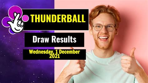 Thunderball Draw Results Archive: 2021 .
